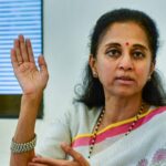 a-vehicle-collided-with-supriya-sule’s-car-on-the-mumbai-pune-expressway,-and-she-escaped-unhurt.