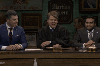 aziz-ansari-joins-snl-bar-with-matt-damon-and-colin-jost-to-wage-‘war-against-male-loneliness’