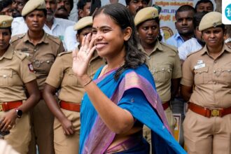 who-is-s-keerthana?-the-only-female-minister-in-the-vijay-government-of-tamil-nadu-who-speaks-hindi-fluently