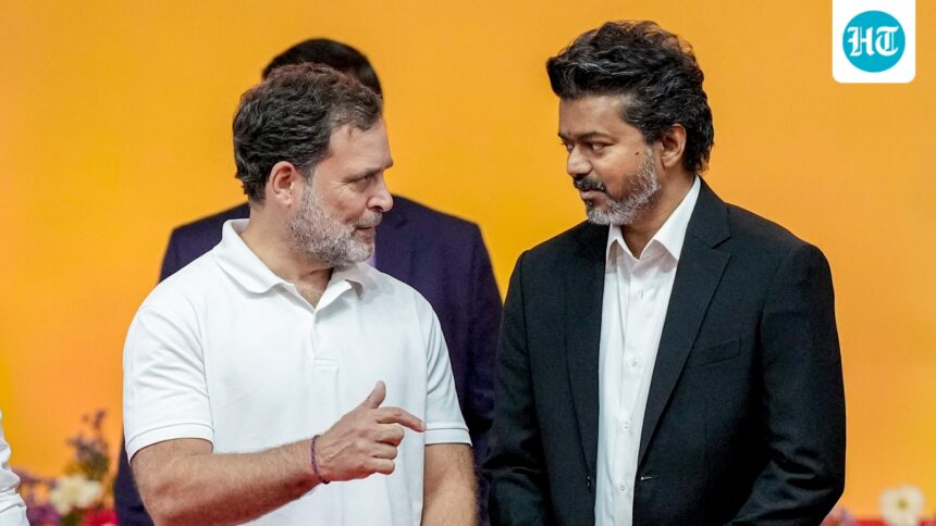 will-vijay-enter-india-bloc?-‘secular’-is-buzzword-from-new-cm’s-first-speech-amid-on-stage-bonhomie-with-rahul-gandhi