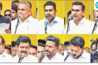 former-doctors,-lawyers-and-bureaucrats:-a-mix-of-youth-and-experience-in-vijay’s-team