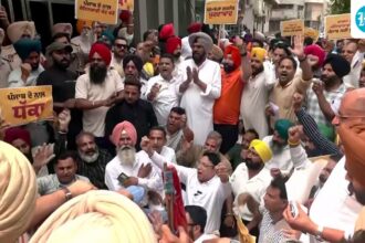 aap-vs-bjp:-statewide-protests-erupt-in-punjab-after-ed-arrest-of-minister-sanjeev-arora