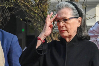 sonia-gandhi-visits-hospital-for-a-routine-checkup-after-weeks-of-recovery-from-a-systemic-infection