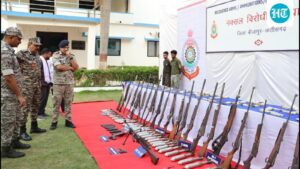 chhattisgarh:-security-forces-recover-rs-65-lakh-in-cash-and-weapons-from-bijapur-hideouts
