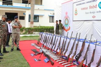chhattisgarh:-security-forces-recover-rs-65-lakh-in-cash-and-weapons-from-bijapur-hideouts