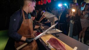 a-1,300-year-old-tradition-meets-west-hollywood:-inside-lost-in’s-immersive-bluefin-concert