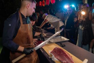 a-1,300-year-old-tradition-meets-west-hollywood:-inside-lost-in’s-immersive-bluefin-concert