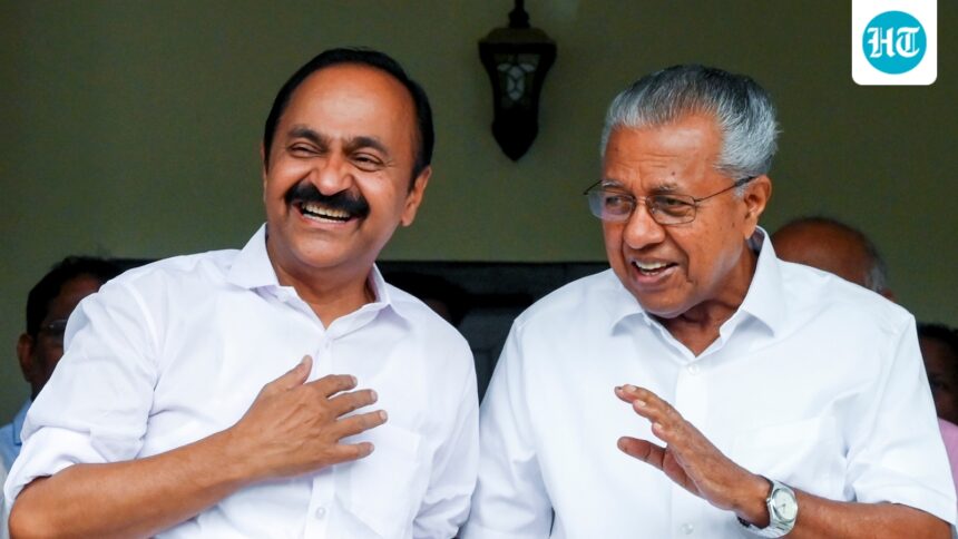vd-satheesan-visits-pinarayi-vijayan-after-assuming-charge-as-chief-minister-designate-of-kerala