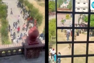 clashes-between-kashmiri-and-bihari-student-groups-in-amritsar-college,-videos-have-gone-viral