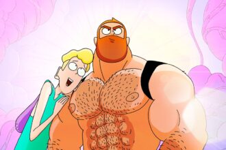 in-the-french-satirical-cartoon-“jim-queen,”-a-gay-influencer-is-infected-with-a-virus-that-turns-gay-men-into-heterosexuals.-mon-dew!