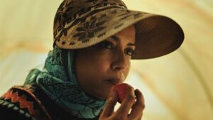 the-director-of-the-film-“strawberries”-speaks-about-modern-slavery-and-prostitution-at-the-cannes-film-festival-in-honor-of-moroccan-fruit-pickers-in-spain.