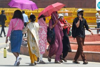 the-temperature-in-delhi-may-reach-45-degrees-celsius-next-week,-as-imd-predicts-a-heatwave-across-north-india