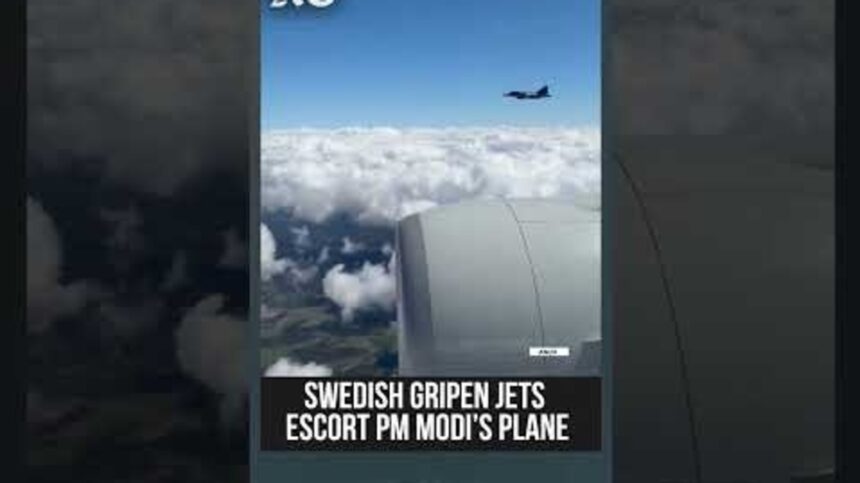 gripen-fighter-jets-escort-pm-modi’s-plane-as-it-enters-swedish-airspace:-video
