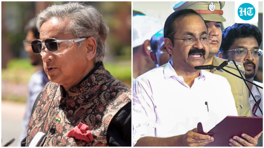 shashi-tharoor-was-not-present-at-vd-satheesans-oath-ceremony-in-kerala-this-is-why | GIBN shashi-tharoor-was-not-present-at-vd-satheesan’s-oath-ceremony-in-kerala.-this-is-why