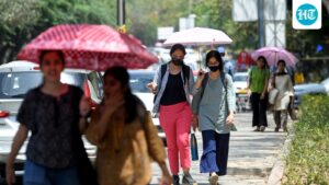 the-temperature-in-delhi-is-set-to-rise-in-the-next-two-days,-and-imd-issues-a-yellow-alert-for-heatwave