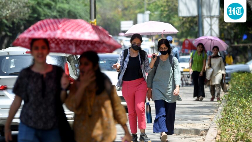 the-temperature-in-delhi-is-set-to-rise-in-the-next-two-days,-and-imd-issues-a-yellow-alert-for-heatwave