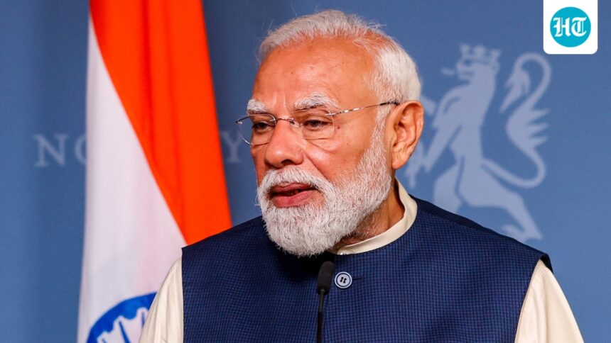 pm-modi-in-europe-live-updates:-no-issue-can-be-resolved-through-military-conflict-alone,-says-pm-modi-in-oslo
