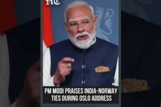 pm-modi-promotes-india-to-norwegian-investors;-highlights-tax-reforms-and-ease-of-doing-business