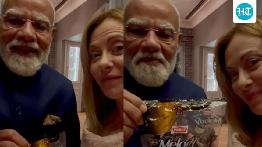 ‘melodi’-song-gets-sweeter:-pm-modi-presents-a-bundle-of-melody-candy-to-melonie-|-video