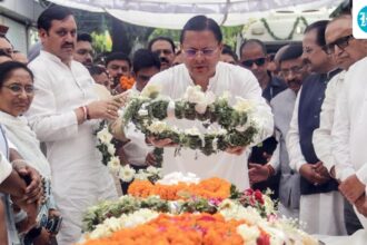 former-uttarakhand-cm-bc-khanduri-was-cremated-with-full-state-honours