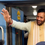 haryana-cm-nayab-saini-takes-a-train-to-delhi-amid-pm-modi’s-call-to-reduce-use-of-vehicles