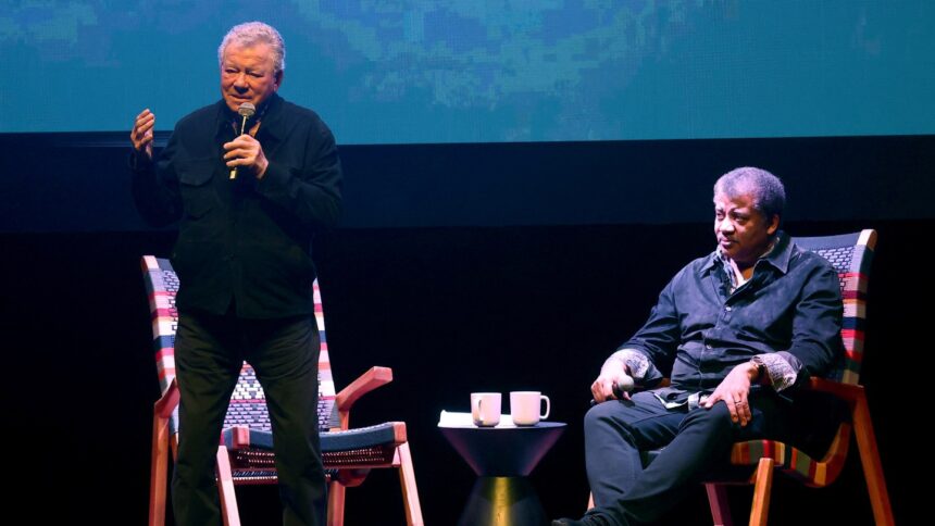 william-shatner-and-neil-degrasse-tyson-dive-into-quantum-physics,-space-exploration,-and-the-actor’s-new-heavy-metal-album