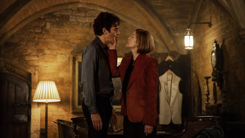‘ladies-first’-review:-sacha-baron-cohen-and-rosamund-pike-in-a-high-concept-but-hopelessly-predictable-netflix-comedy