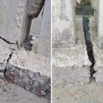cracks-appear-on-a-bridge-in-araria,-bihar-after-the-column-buckled-under-load