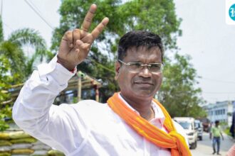 bjp-dibangshu-banda’s-massive-victory-in-the-valta-elections,-with-a-margin-of-victory-of-more-than-1-lakh-votes