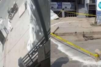 a-real-estate-dealer-was-shot-dead-in-broad-daylight-in-lucknow-in-up.-the-attack-was-discovered-on-cctv