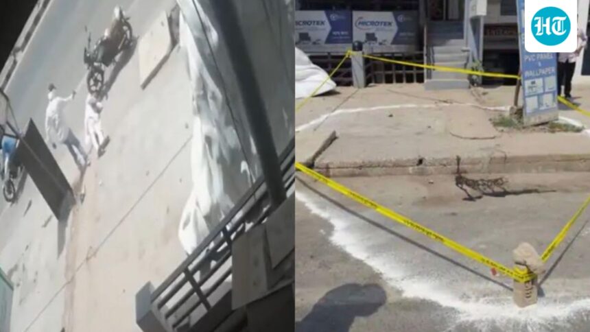 a-real-estate-dealer-was-shot-dead-in-broad-daylight-in-lucknow-in-up.-the-attack-was-discovered-on-cctv