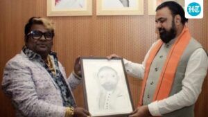 ‘majnu-bhai-would-be-proud’:-photo-gifted-to-bihar-cm-samrat-choudhary-by-patna-builder-goes-viral