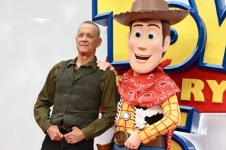 tom-hanks-teases-‘one-of-the-saddest-scenes-i’ve-ever-seen’-in-‘toy-story-5’-as-cast-meets-for-uk-launch