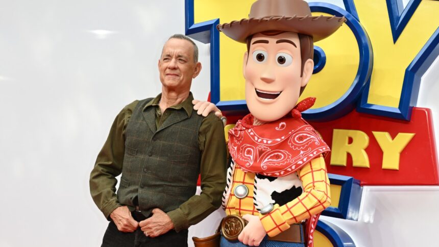 tom-hanks-teases-‘one-of-the-saddest-scenes-i’ve-ever-seen’-in-‘toy-story-5’-as-cast-meets-for-uk-launch