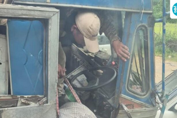 goods-convoy-ambushed-on-manipur-highway;-a-truck-driver-was-killed-and-a-policeman-was-injured