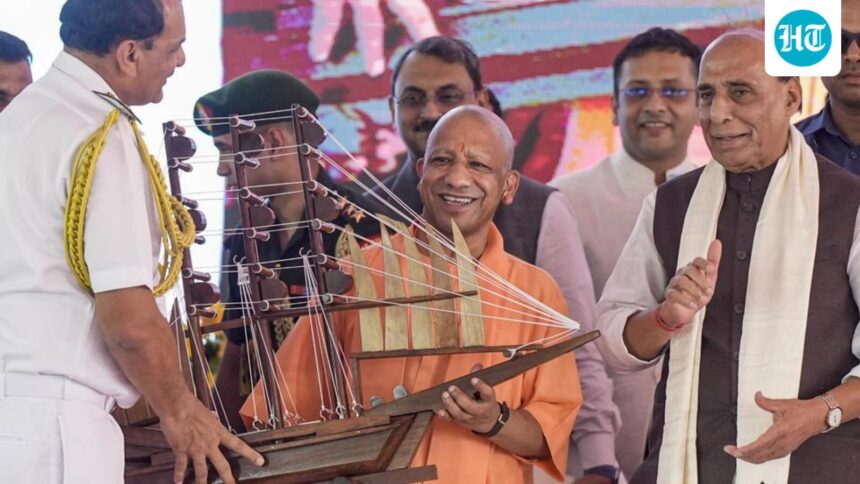 rajnath-singh-inaugurated-the-nausena-shaurya-vatika-naval-memorial-in-lucknow