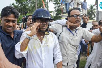 5-arrested,-2-detained-for-allegedly-harassing-mp-abhishek-banerjee-in-sonarpur,-bengal