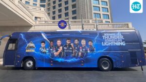gujarat-titans-players-and-staff-were-evacuated-from-the-team-bus-after-an-electrical-short-caused-it-to-malfunction