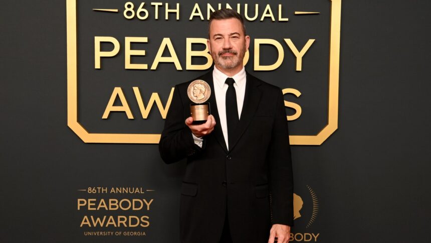 jimmy-kimmel-honored-at-peabody-awards-for-saying-telling-jokes-about-the-president-in-america-shouldnt-win-an-award | GIBN jimmy-kimmel-honored-at-peabody-awards-for-saying-‘telling-jokes-about-the-president-in-america-shouldn’t-win-an-award’