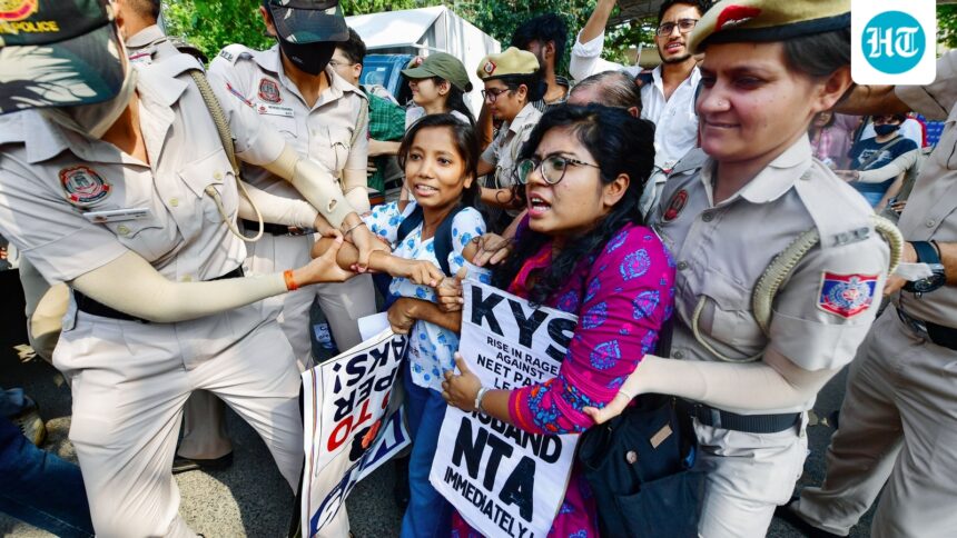 we-are-not-afraid-protests-outside-education-ministry-amid-controversies-over-neet-and-cbse-exam | GIBN ‘we-are-not-afraid’:-protests-outside-education-ministry-amid-controversies-over-neet-and-cbse-exam