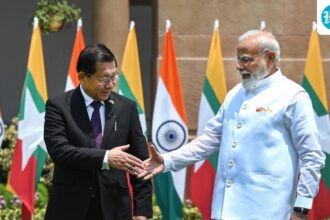 pm-modi-raises-issues-of-refugees-and-activities-of-armed-groups-with-myanmar-president:-mea