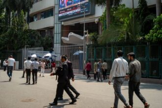 the-sensex-fell-around-1,000-points-as-new-iranian-strikes-sparked-fears-of-war