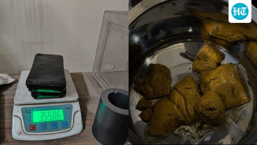 a-traveler-from-sharjah-was-arrested-with-275-kg-of-gold-worth-rs-38-crore-at-delhi-airport.