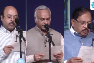 siddaramaiah’s-son-priyank-karge,-g-parameshwara-takes-oath-as-ministers-in-dk-shivakumar-government-|-see-the-full-list
