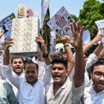 congress-protests-in-haryana-against-paper-leaks-and-demands-the-minister’s-resignation