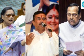 16-tmc-mps,-led-by-sukhendu-rai-and-kakoli-dastidar,-meet-bangladesh-prime-minister-suvendu-adhikari-amid-divided-uproar