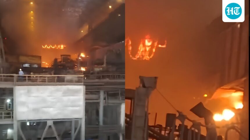 the-molten-metal-was-at-a-temperature-of-1600-degrees-celsius,-being-transported-in-a-giant-bucket:-what-we-know-about-the-unfortunate-accident-at-vizag-steel-plant