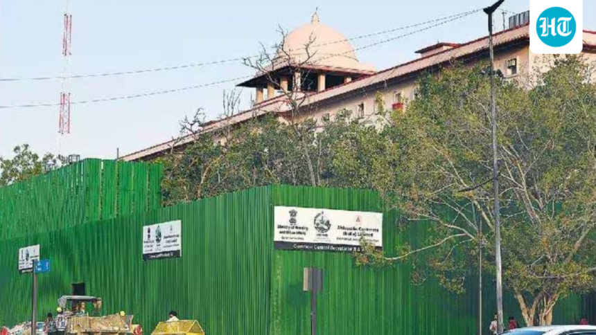 demolition-of-udyog-bhawan-begins-under-the-central-vista-project