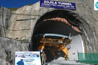all-weather-‘lifeline’-connecting-kashmir-and-ladakh:-ends-of-zojila-tunnel-meet-as-mountain-hole-completes