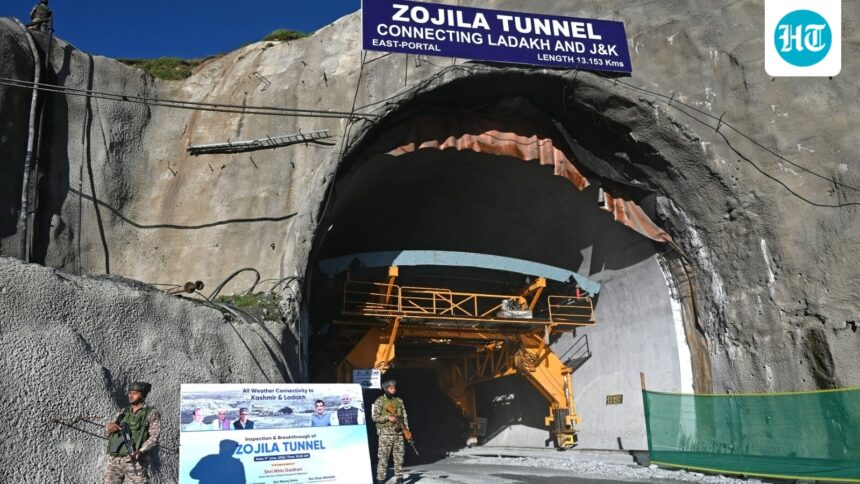 all-weather-‘lifeline’-connecting-kashmir-and-ladakh:-ends-of-zojila-tunnel-meet-as-mountain-hole-completes